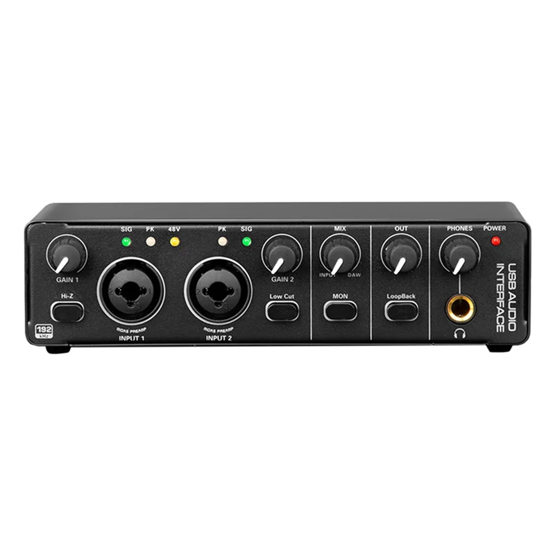 A49T 4 Channel Interface Small External Audio Recording Professional Sound Card Recorder Function for Recording of Singing
A49T 4 Channel Interface Small External Audio Recording Professional Sound Card Recorder Function for Recording of Singing
