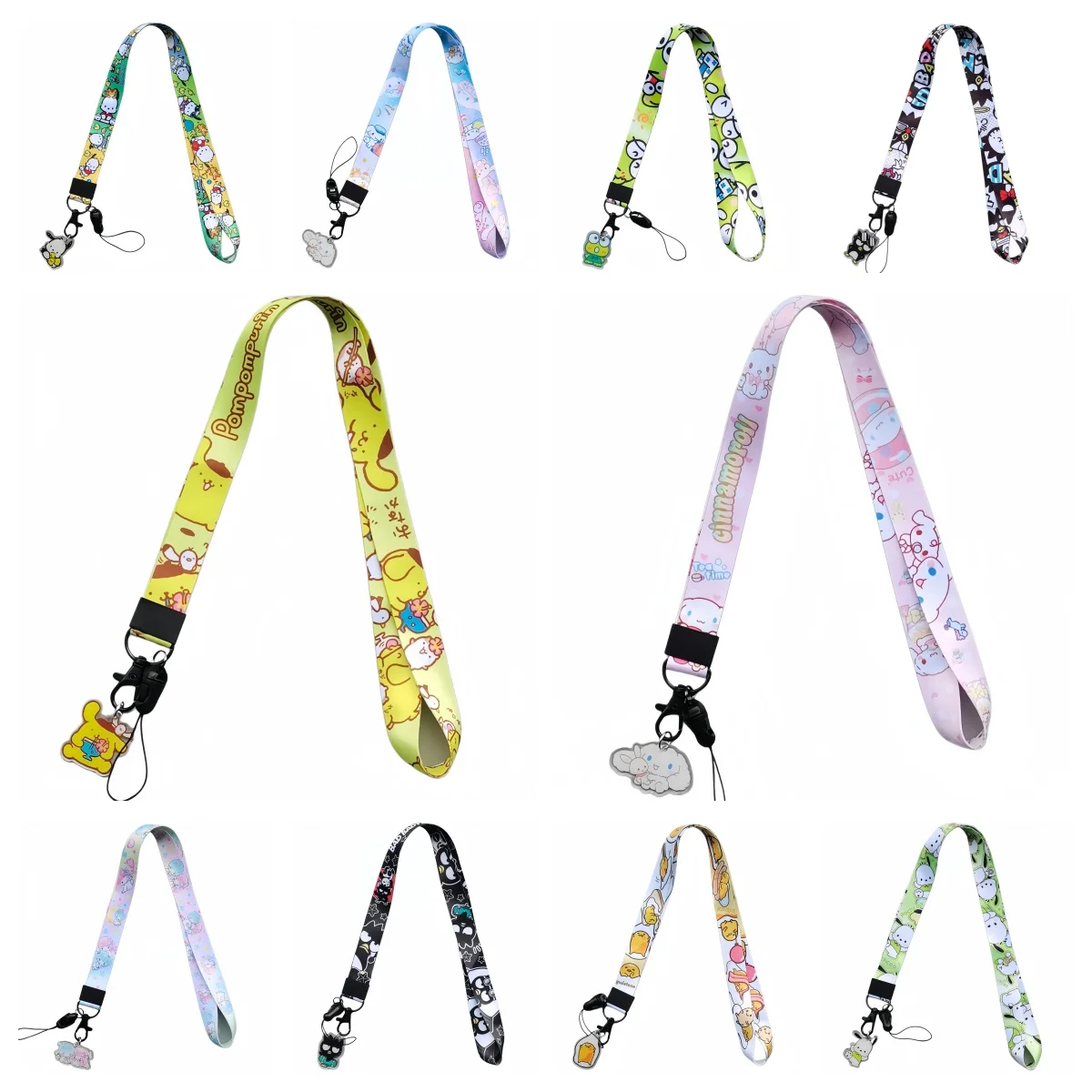 Sanrio Cartoon Cool Penguin Pudding Dog Keychain ID Brooch Hanging Rope Cute Phone Neck Strap with Pendant Phone Accessories
Sanrio Cartoon Cool Penguin Pudding Dog Keychain ID Brooch Hanging Rope Cute Phone Neck Strap with Pendant Phone Accessories