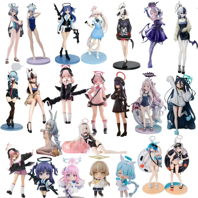 Anime Blue Archive Action Figures Onikata Kayoko Sorasaki Hina Shimoe Koharu Pajamas Tendou Arisu PVC Decor Figurine Model Toys
Anime Blue Archive Action Figures Onikata Kayoko Sorasaki Hina Shimoe Koharu Pajamas Tendou Arisu PVC Decor Figurine Model Toys