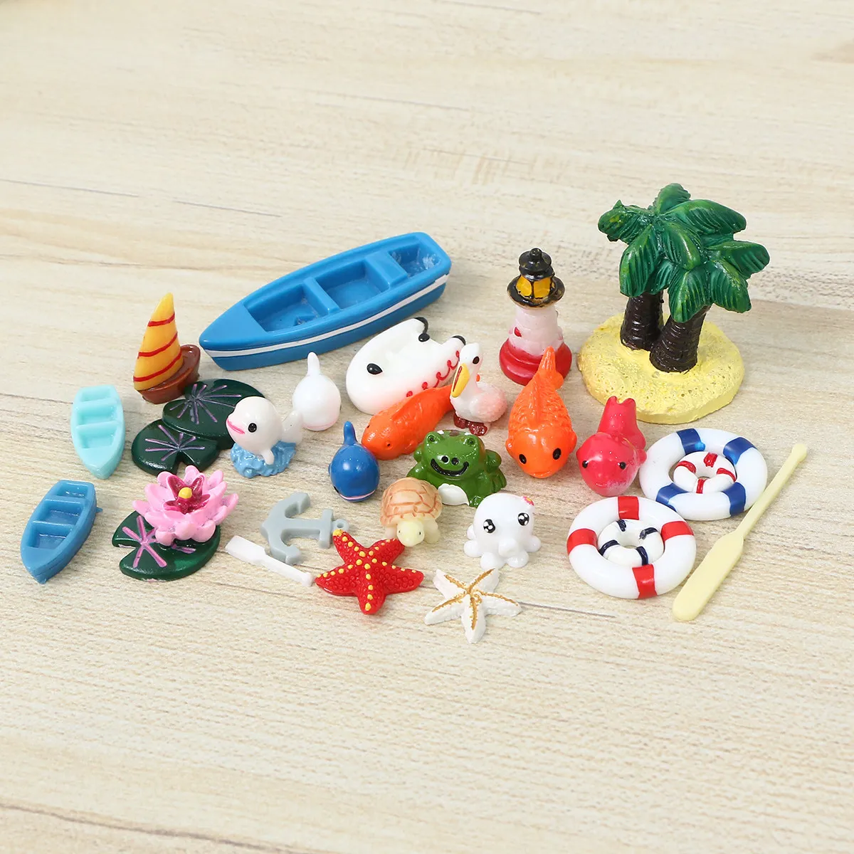 28Pcs Resin Ocean Landscape Decor Miniature Sea Elements for Aquarium Tank Decoration Bonsai Micro Landscape Beach Theme Party
28Pcs Resin Ocean Landscape Decor Miniature Sea Elements for Aquarium Tank Decoration Bonsai Micro Landscape Beach Theme Party
