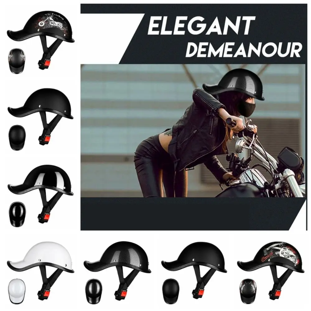 Universal Motorcycle Helmet Safety Protective Personalized Electric Half Helmet Detachable Adjustable Strap Bicycle Equipment
Universal Motorcycle Helmet Safety Protective Personalized Electric Half Helmet Detachable Adjustable Strap Bicycle Equipment