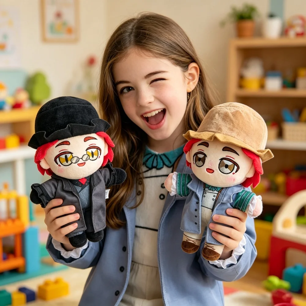 Good Omens Crowley Aziraphale Cotton Plush Stuffed Doll Angel Demon Fanart Collectible Figure Keychain Gift For Movie Fans
Good Omens Crowley Aziraphale Cotton Plush Stuffed Doll Angel Demon Fanart Collectible Figure Keychain Gift For Movie Fans