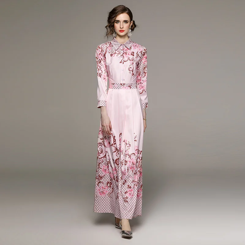 Spring Elegant Fashion Long Sleeve Printed Dress for Women 2023 New Vintage Loose Fit Casual Holiday Party Dress Vestidos
Spring Elegant Fashion Long Sleeve Printed Dress for Women 2023 New Vintage Loose Fit Casual Holiday Party Dress Vestidos