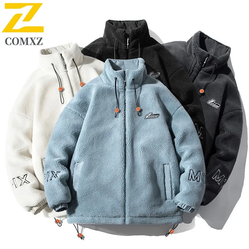 COMXZ 2025 Retro Stand Collar Men's Winter Jacket Sherpa Lined Casual Warmth Design Outdoor Hiking And Fishing Parka Coat
COMXZ 2025 Retro Stand Collar Men's Winter Jacket Sherpa Lined Casual Warmth Design Outdoor Hiking And Fishing Parka Coat