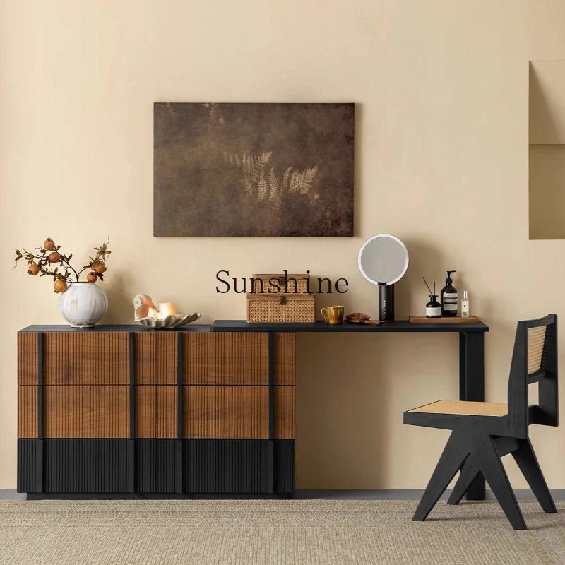 Furniture Falling Moon Dresser Teak Wabi Solid Wood Bucket Cabinet Integrated Bedroom Retractable Corner Table
Furniture Falling Moon Dresser Teak Wabi Solid Wood Bucket Cabinet Integrated Bedroom Retractable Corner Table