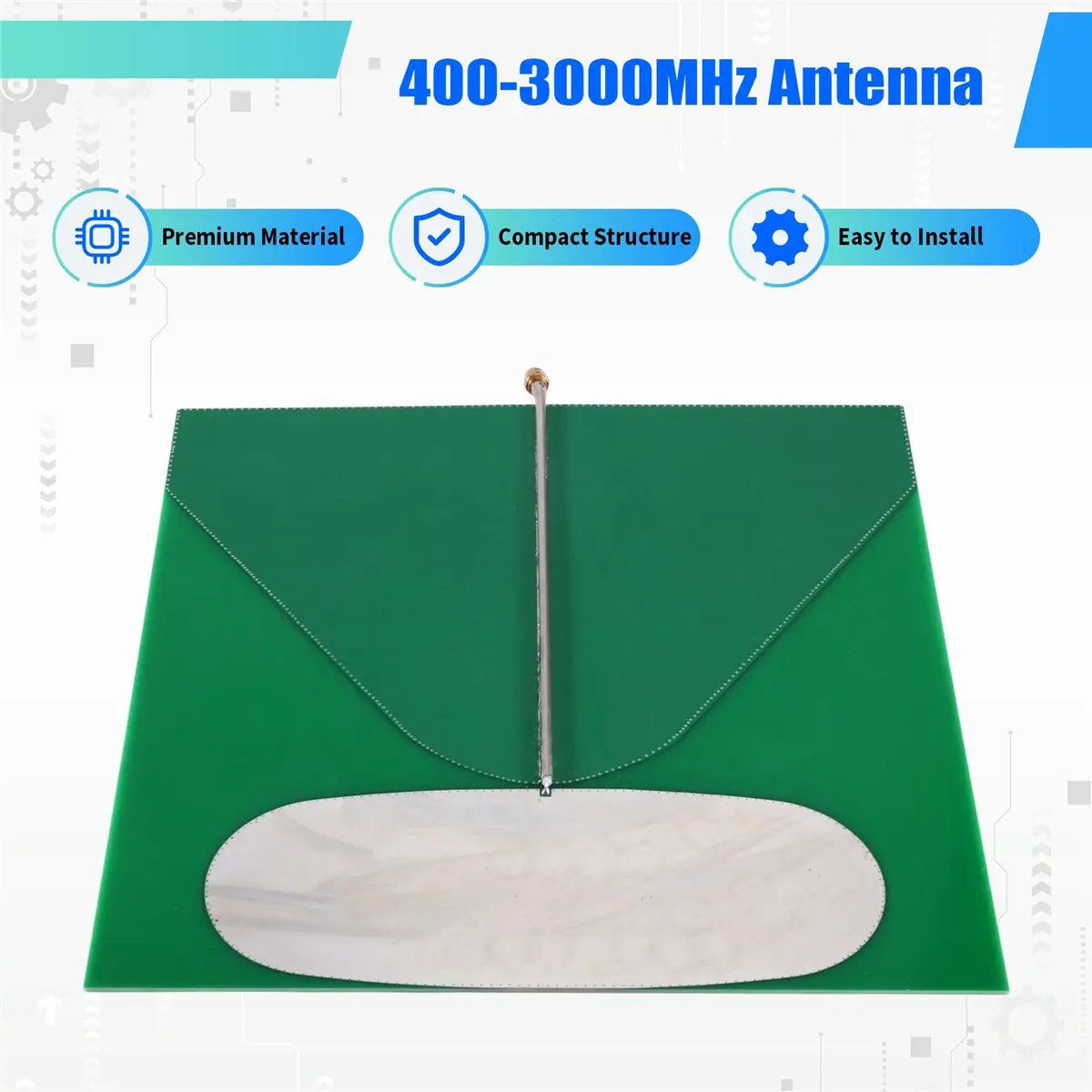 Новая электронная UWB-антенна Sunflower (ультраширокополосная) 400-3000 МГц
Новая электронная UWB-антенна Sunflower (ультраширокополосная) 400-3000 МГц