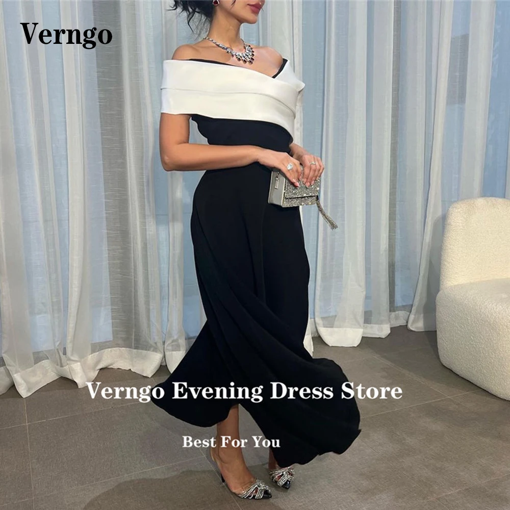 Классические бело-черные вечерние платья Verngo с юбкой-годе с открытыми плечами длиной ниже колена женские платья для выпускного вечера из Са...
Классические бело-черные вечерние платья Verngo с юбкой-годе с открытыми плечами длиной ниже колена женские платья для выпускного вечера из Са...