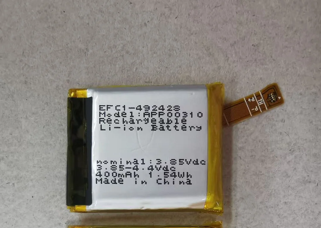 Новая сменная батарея APP00310 для аккумулятора Fossil Gen 6 EFC1-492428 APACK 400 мАч
Новая сменная батарея APP00310 для аккумулятора Fossil Gen 6 EFC1-492428 APACK 400 мАч