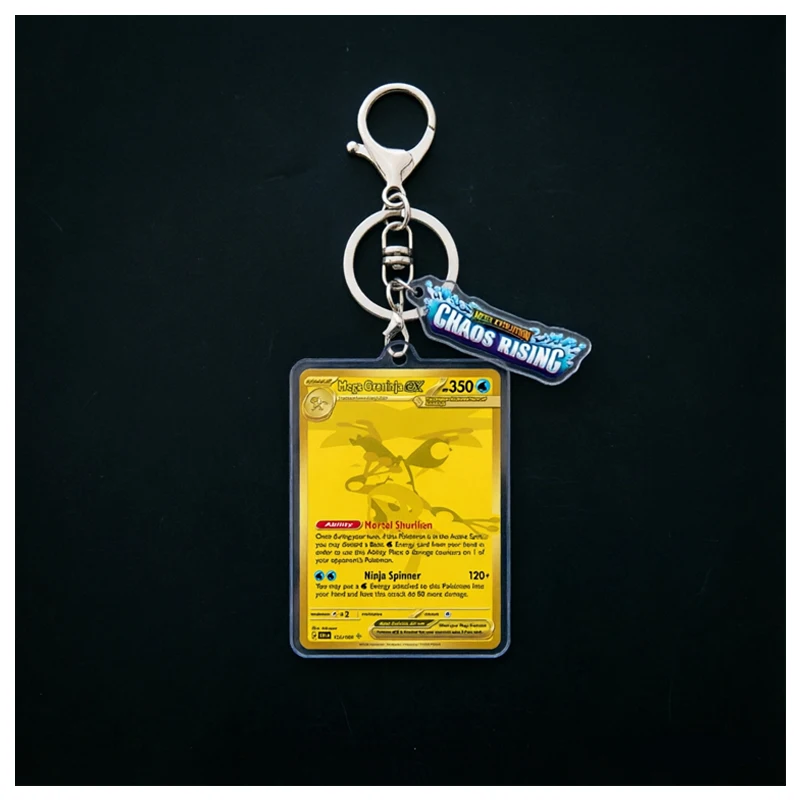 Anime Peripheral Pendant Creative Gift Mega Greninja Ex Mega Floette Ex Ptcg Acrylic Card Keychain Q Version Diy Anime Fans Gift
Anime Peripheral Pendant Creative Gift Mega Greninja Ex Mega Floette Ex Ptcg Acrylic Card Keychain Q Version Diy Anime Fans Gift