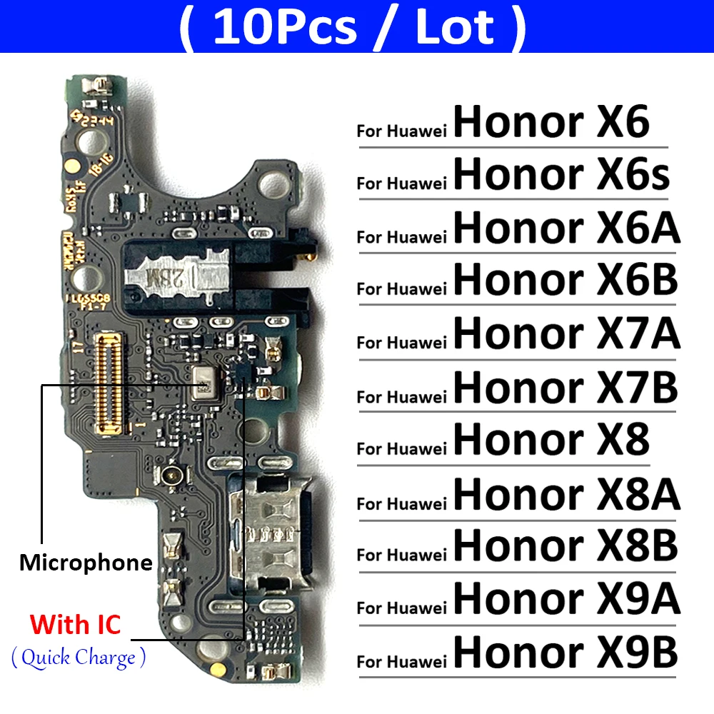 10 шт., USB-порт для зарядки, док-разъем, зарядная плата, гибкий кабель для Huawei Honor X6 X6s X6A X6B X7A X7B X8 X8A X8B X9A X9B 4G 5G
10 шт., USB-порт для зарядки, док-разъем, зарядная плата, гибкий кабель для Huawei Honor X6 X6s X6A X6B X7A X7B X8 X8A X8B X9A X9B 4G 5G