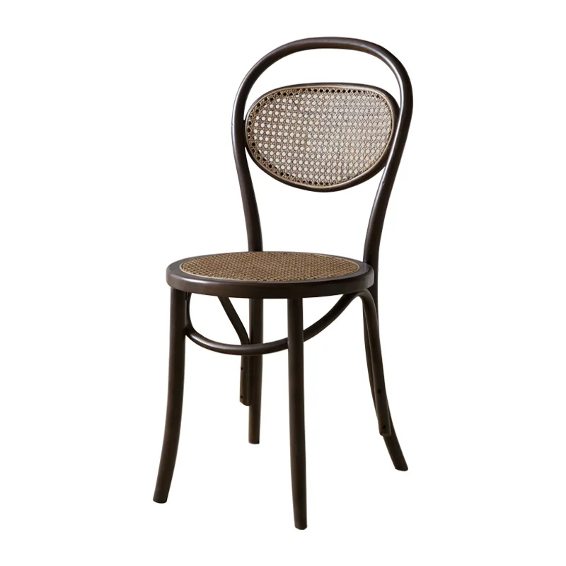 Household rattan chair Solid wood backrest Cafe rattan chair Makeup chair
Household rattan chair Solid wood backrest Cafe rattan chair Makeup chair