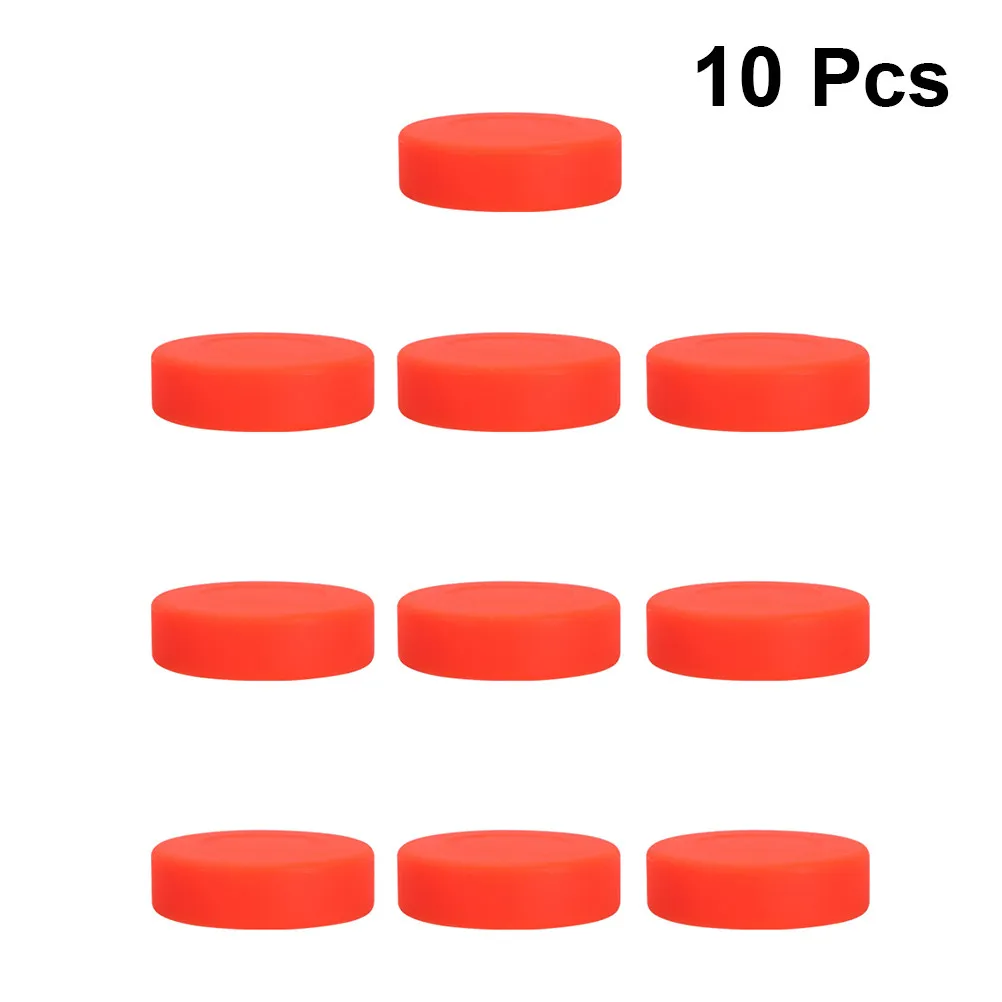 10Pcs Rubber Ice Hockey PVC Pucks Low Bounce Hardness Smooth Flat Surface Standard Hockey Balls for Roller Street Game
10Pcs Rubber Ice Hockey PVC Pucks Low Bounce Hardness Smooth Flat Surface Standard Hockey Balls for Roller Street Game