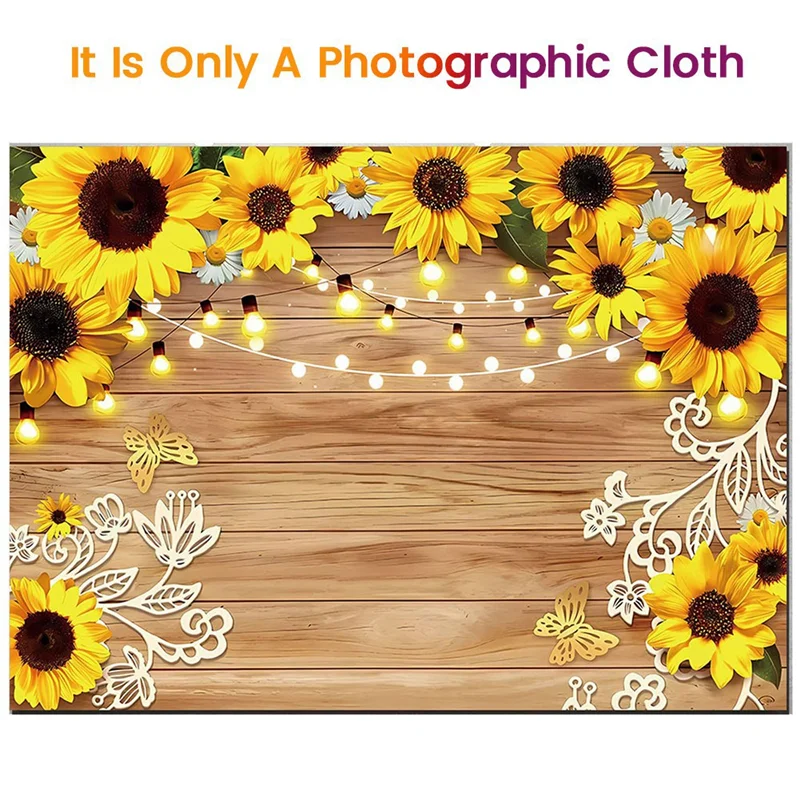 -MEOF Sunflower Backdrop Photography Cloth 210X150cm Yellow Flower Wall Garden Wedding Birthday Photography Background Cloth
-MEOF Sunflower Backdrop Photography Cloth 210X150cm Yellow Flower Wall Garden Wedding Birthday Photography Background Cloth