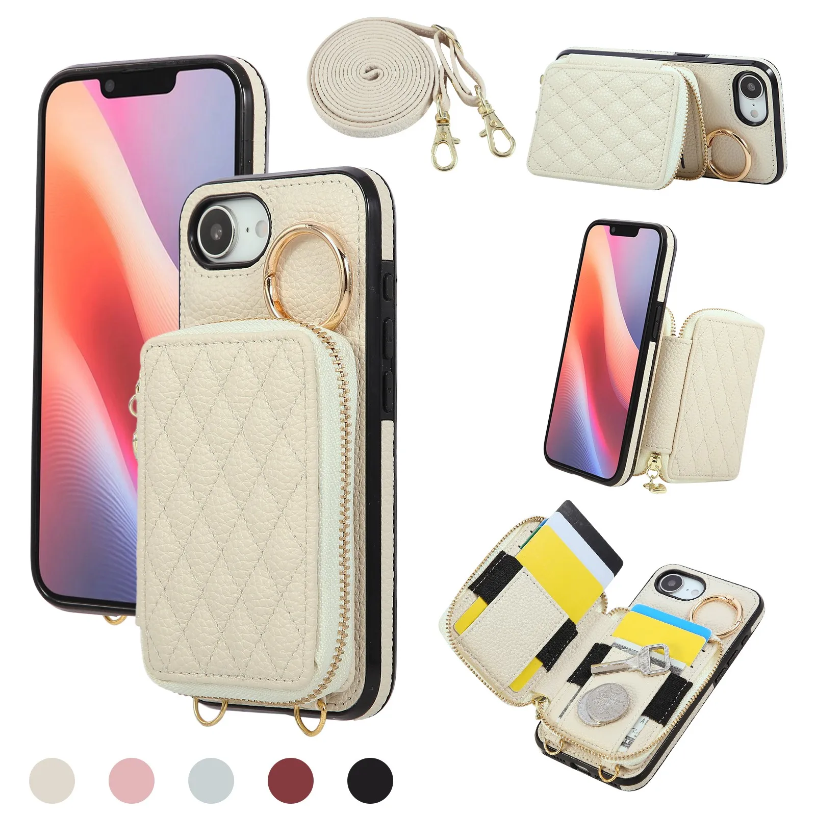 Leather Flip Wallet Case for for iPhone 17 16 15 14 Pro Max 13 11 12 XS Max XR 16E 8 7 Plus SE Magnetic Cards Holder Phone Cover
Leather Flip Wallet Case for for iPhone 17 16 15 14 Pro Max 13 11 12 XS Max XR 16E 8 7 Plus SE Magnetic Cards Holder Phone Cover