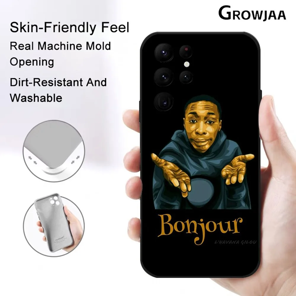 Lame Funny Khaby Phone Case for Samsung Galaxy S24 Ultra S22 S23 Ultra S21 S20 5G Shockproof Protective Silicone TPU Funda
Lame Funny Khaby Phone Case for Samsung Galaxy S24 Ultra S22 S23 Ultra S21 S20 5G Shockproof Protective Silicone TPU Funda