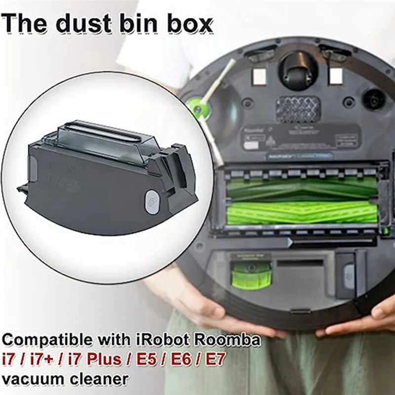 Dust box parts Suitable for Sweeping Robot Accessories I7 I7+ E5 E6 I3 I5 Filter Dust Box Trash Box Trash Can
Dust box parts Suitable for Sweeping Robot Accessories I7 I7+ E5 E6 I3 I5 Filter Dust Box Trash Box Trash Can