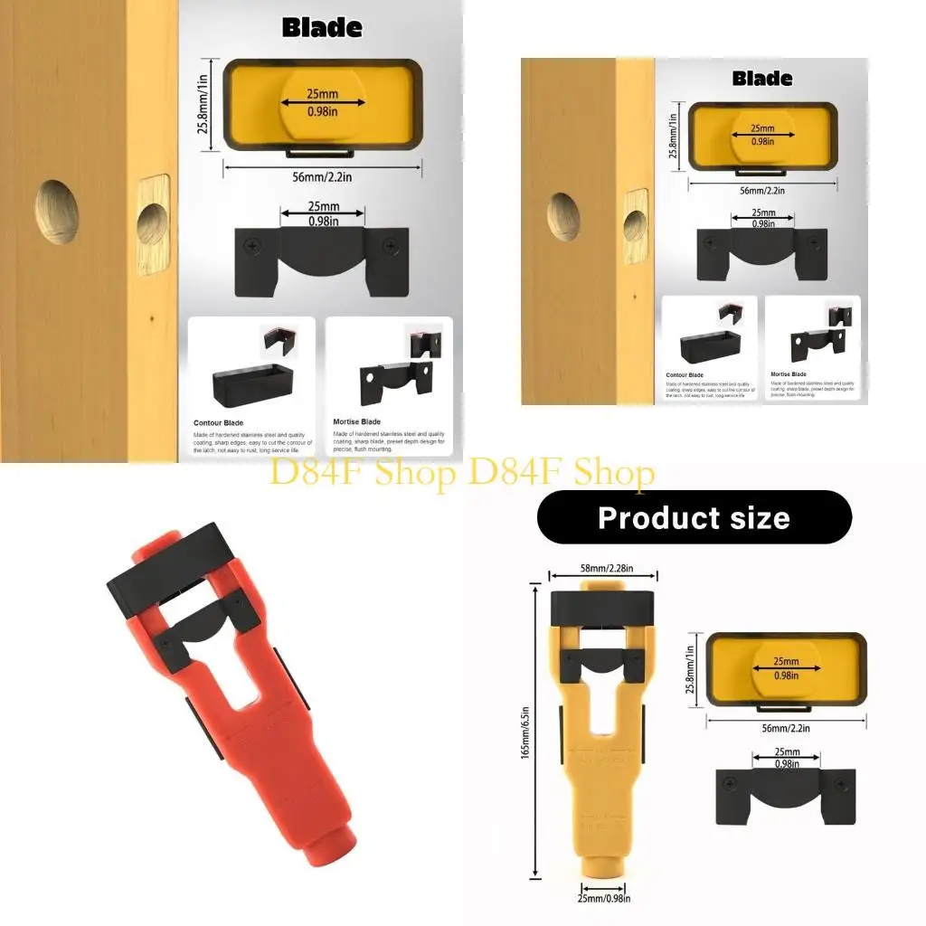 D84F Ergonomic Door Latches Alignment Tool Produced For Accurate Materials Removal In Professional Lock Installation
D84F Ergonomic Door Latches Alignment Tool Produced For Accurate Materials Removal In Professional Lock Installation