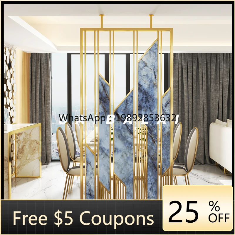 YFY Simple Stainless Steel French Screen Decoration Partition Light Luxury New Chinese Style Designer
YFY Simple Stainless Steel French Screen Decoration Partition Light Luxury New Chinese Style Designer