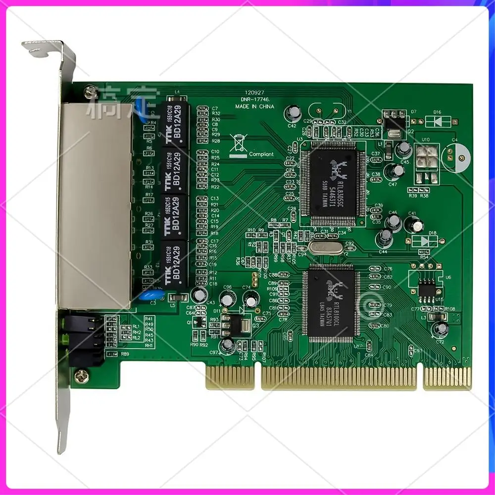 AP-Fast Ethernet-коммутатор, плата коммутатора 100 Мбит/с, PCIE, 4 порта, сетевой коммутатор RJ45, набор микросхем RTL8305 + 8100CL для настольного ПК
AP-Fast Ethernet-коммутатор, плата коммутатора 100 Мбит/с, PCIE, 4 порта, сетевой коммутатор RJ45, набор микросхем RTL8305 + 8100CL для настольного ПК