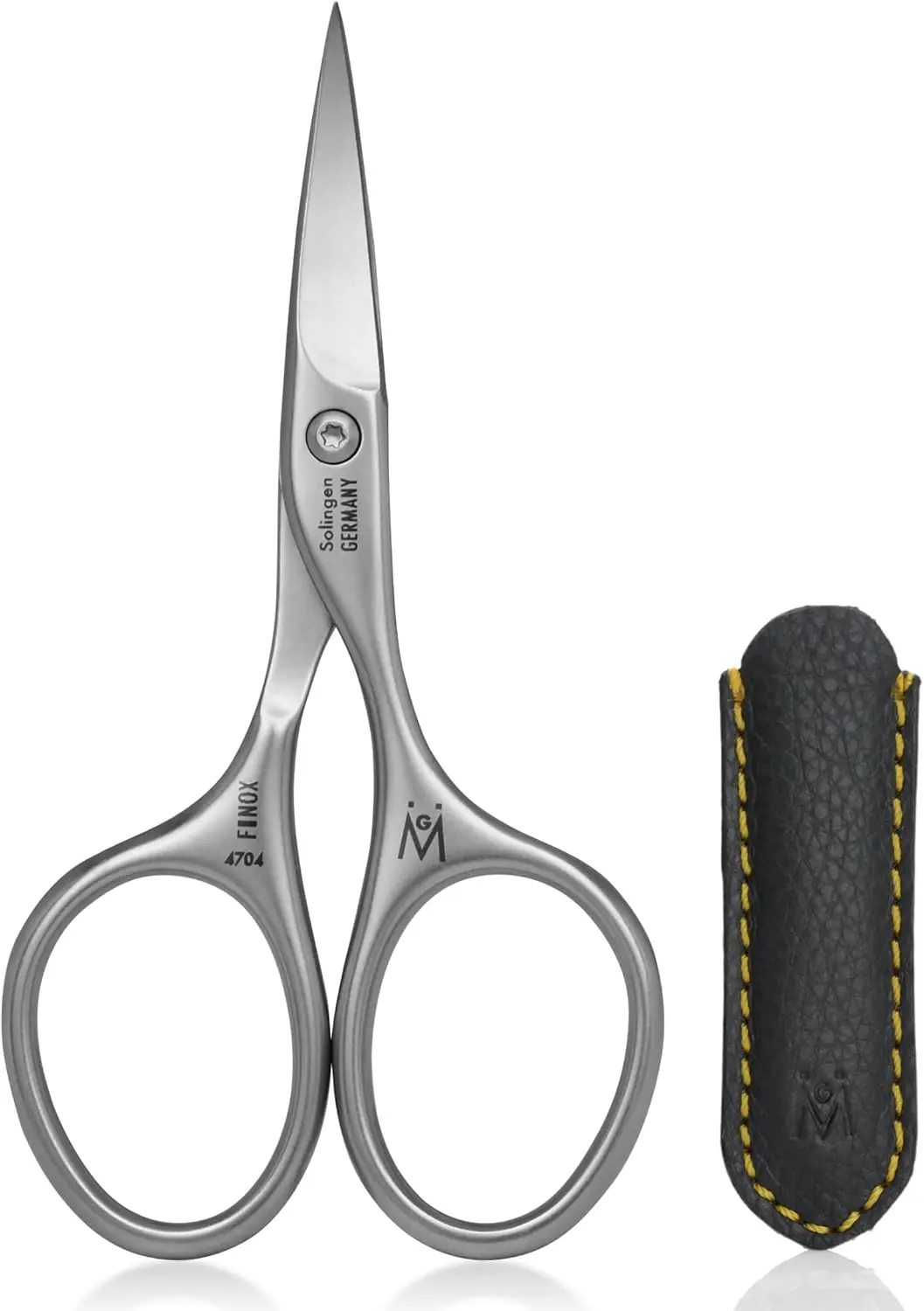 Professional Nail Cutter Scissors, FINOX Stainless Steel Curved Nail Scissors, Manicure Tools in Leather Case, Ethically Made in
Professional Nail Cutter Scissors, FINOX Stainless Steel Curved Nail Scissors, Manicure Tools in Leather Case, Ethically Made in