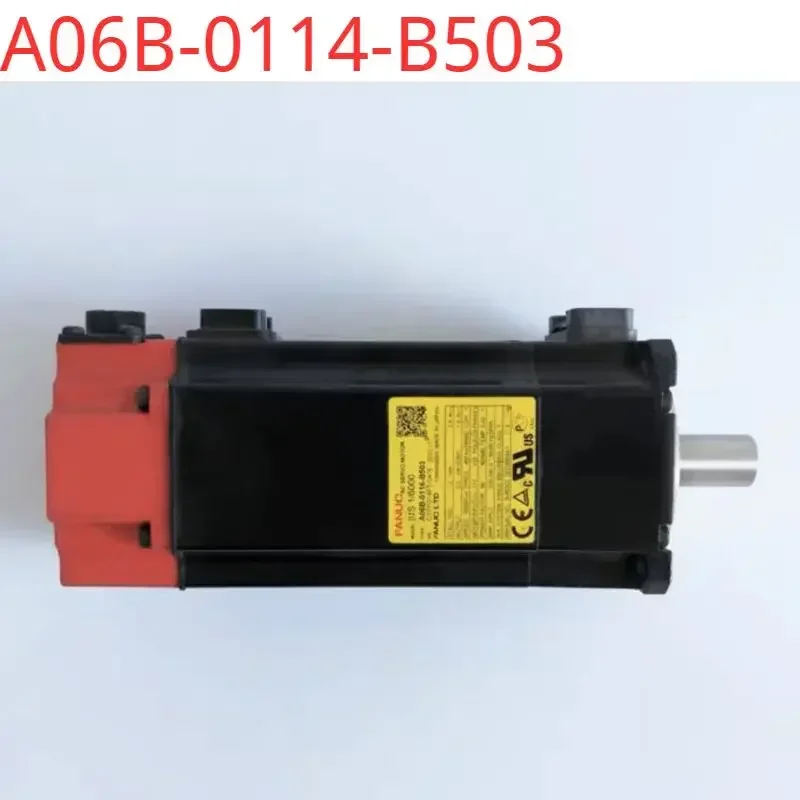 A06B-0114-B503 Original disassembly Fanuc servo small motor detection OK
A06B-0114-B503 Original disassembly Fanuc servo small motor detection OK