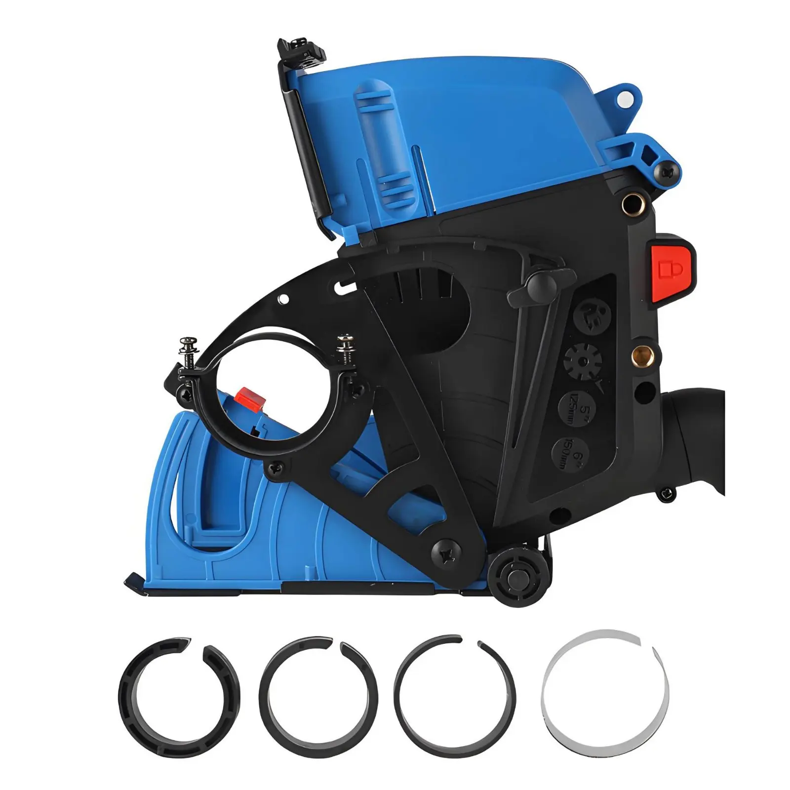 Angle Grinder Dust Shroud Easy to Install Angle Grinder Vacuum Shroud Power Tool Accessory Professional Use for Construction
Angle Grinder Dust Shroud Easy to Install Angle Grinder Vacuum Shroud Power Tool Accessory Professional Use for Construction