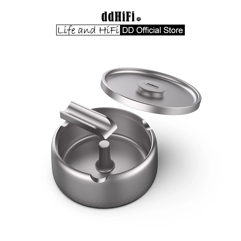 DD ddHiFi AS100 HiFi Earphones Storage Case (Ashtray Design), AL6063 Aluminum Alloy Material and Anodized Titanium Metal Colour
DD ddHiFi AS100 HiFi Earphones Storage Case (Ashtray Design), AL6063 Aluminum Alloy Material and Anodized Titanium Metal Colour