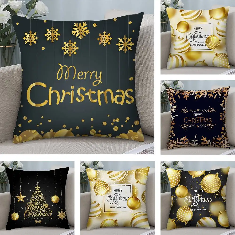Merry Christmas Decorations Pillow Case Plush Fabric Soft Pillowcase Double Sided Print Cushion Cover Household Gifts
Merry Christmas Decorations Pillow Case Plush Fabric Soft Pillowcase Double Sided Print Cushion Cover Household Gifts