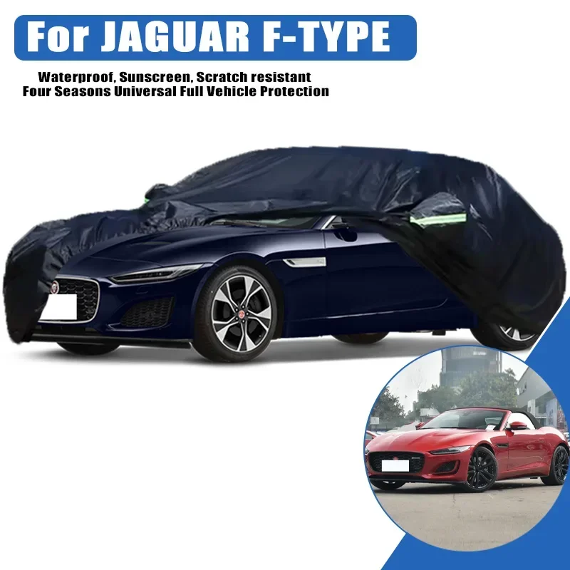 For JAGUAR F-TYPE Outdoor Protection Full Car Cover Snow Cover Sunshade Waterproof Dustproof Exterior Car Accessories
For JAGUAR F-TYPE Outdoor Protection Full Car Cover Snow Cover Sunshade Waterproof Dustproof Exterior Car Accessories