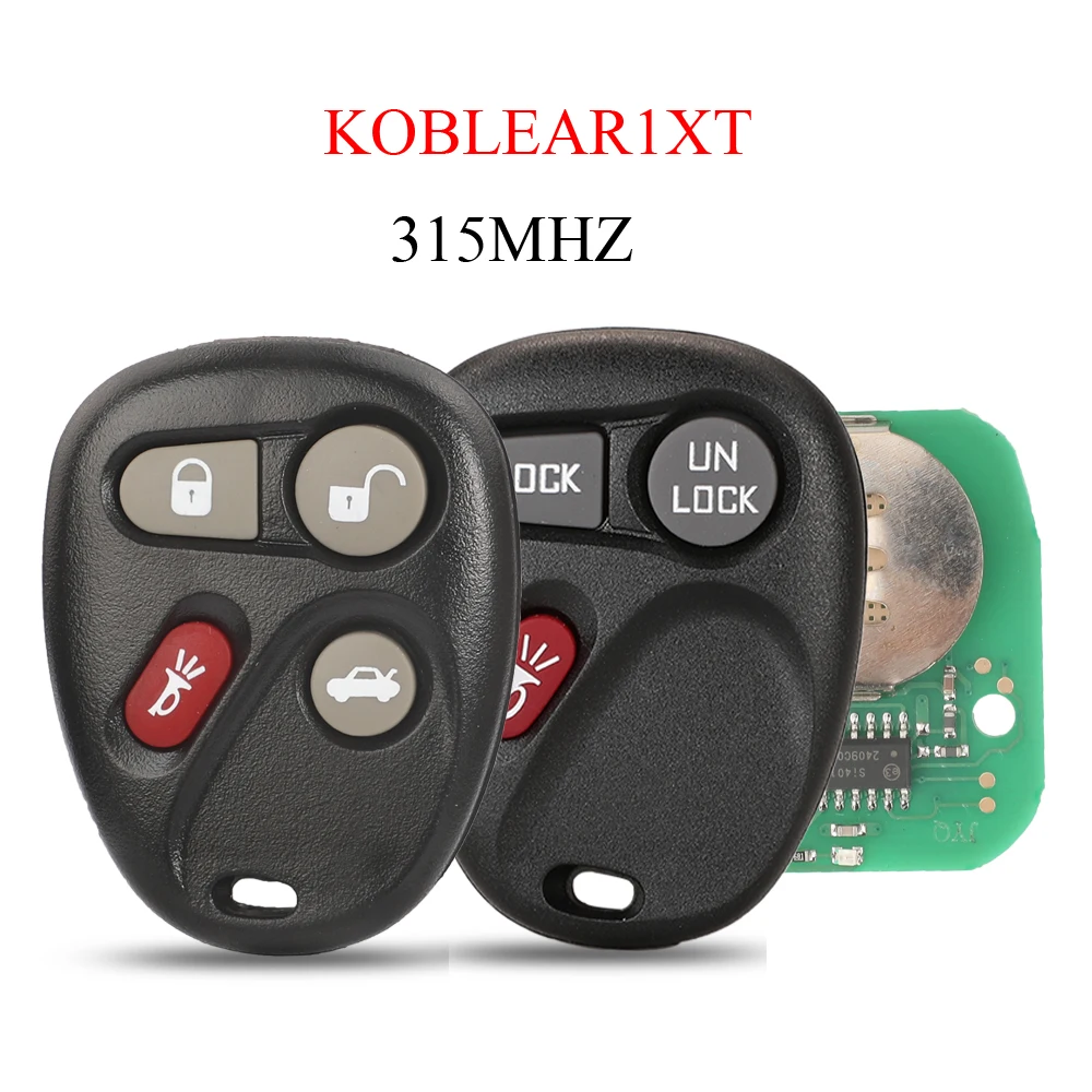 jingyuqin 3/4BTN KOBLEAR1XT Remote Smart Car Key For Chevrolet Suburban Tahoe For Buick Fit GMC Yukon Sierra 315MHZ Keyless Go
jingyuqin 3/4BTN KOBLEAR1XT Remote Smart Car Key For Chevrolet Suburban Tahoe For Buick Fit GMC Yukon Sierra 315MHZ Keyless Go