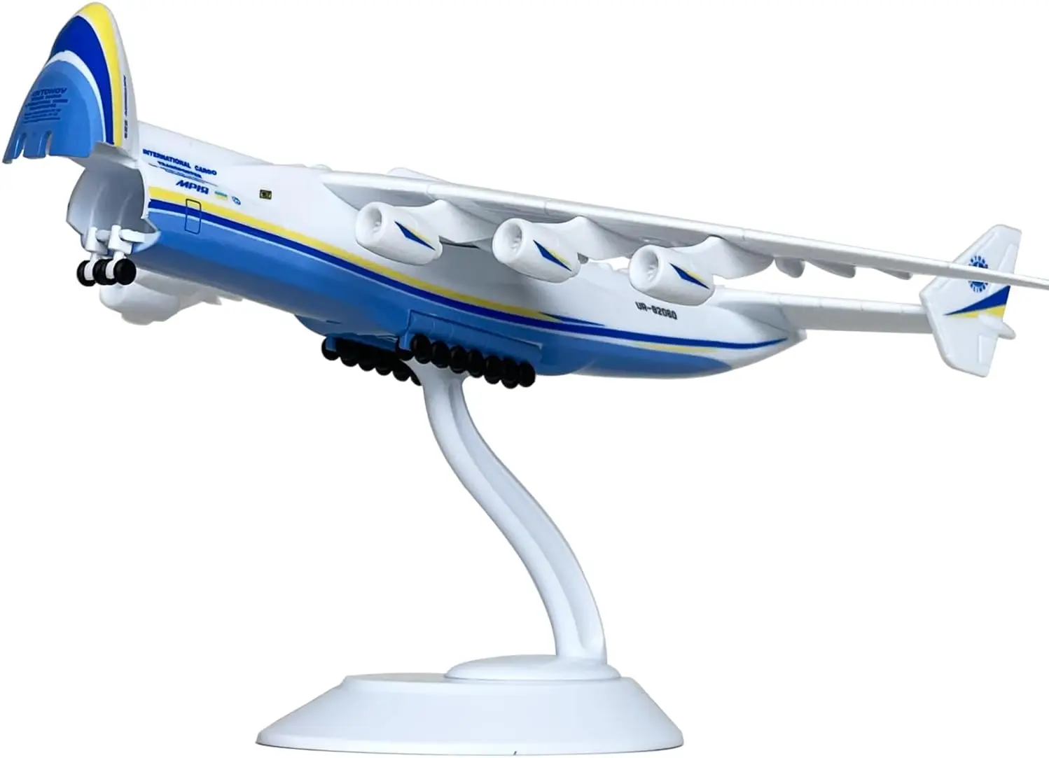 1/400 Scale 21cm an225 mriya Transport Plane Alloy Aircraft Replica Model Antonov An225 Plane With Base Aviation toy airplane
1/400 Scale 21cm an225 mriya Transport Plane Alloy Aircraft Replica Model Antonov An225 Plane With Base Aviation toy airplane