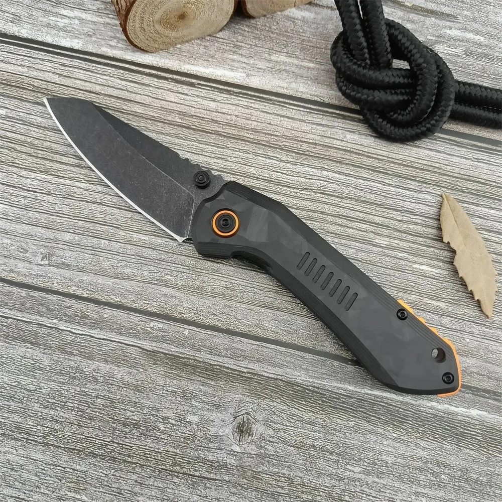 Складной карманный нож 6280 для активного отдыха, высокая твердость, высококачественный инструмент для кемпинга, походов и выживания, лезвие 8Cr13Mov, рукоять из углеродного волокна
Складной карманный нож 6280 для активного отдыха, высокая твердость, высококачественный инструмент для кемпинга, походов и выживания, лезвие 8Cr13Mov, рукоять из углеродного волокна