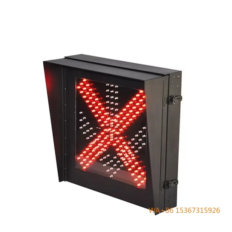 Factory Direct Red Cross Green Arrow LED Display Lane Guidance Panel
Factory Direct Red Cross Green Arrow LED Display Lane Guidance Panel