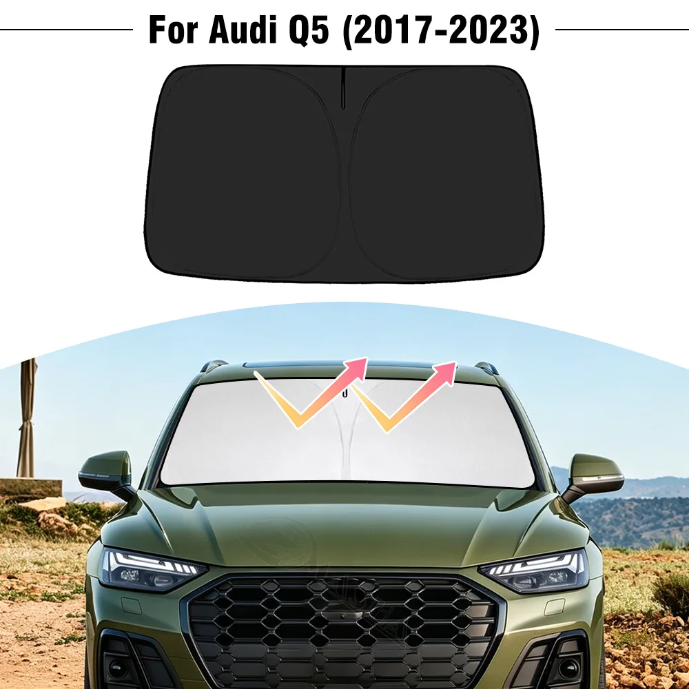 For Audi Q5 2017-2019 2020 2021 2022 2023 Car Windshield Sunshade Cover Front Window Sun Shade Visor UV Protection Accessories
For Audi Q5 2017-2019 2020 2021 2022 2023 Car Windshield Sunshade Cover Front Window Sun Shade Visor UV Protection Accessories