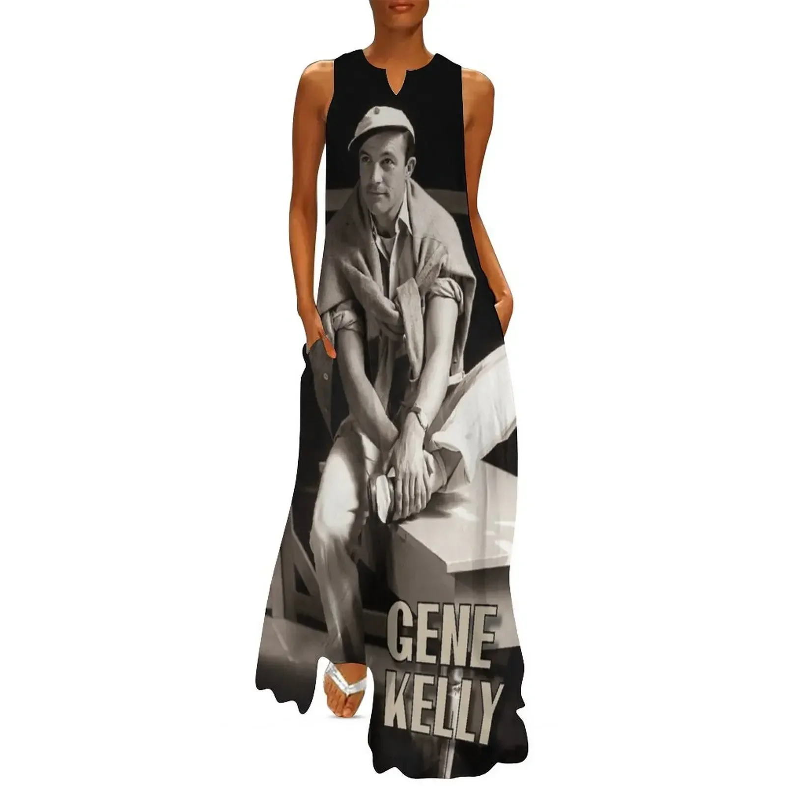 Gene Kelly Long Dress loose summer dress Aesthetic clothing Dress for girls
Gene Kelly Long Dress loose summer dress Aesthetic clothing Dress for girls