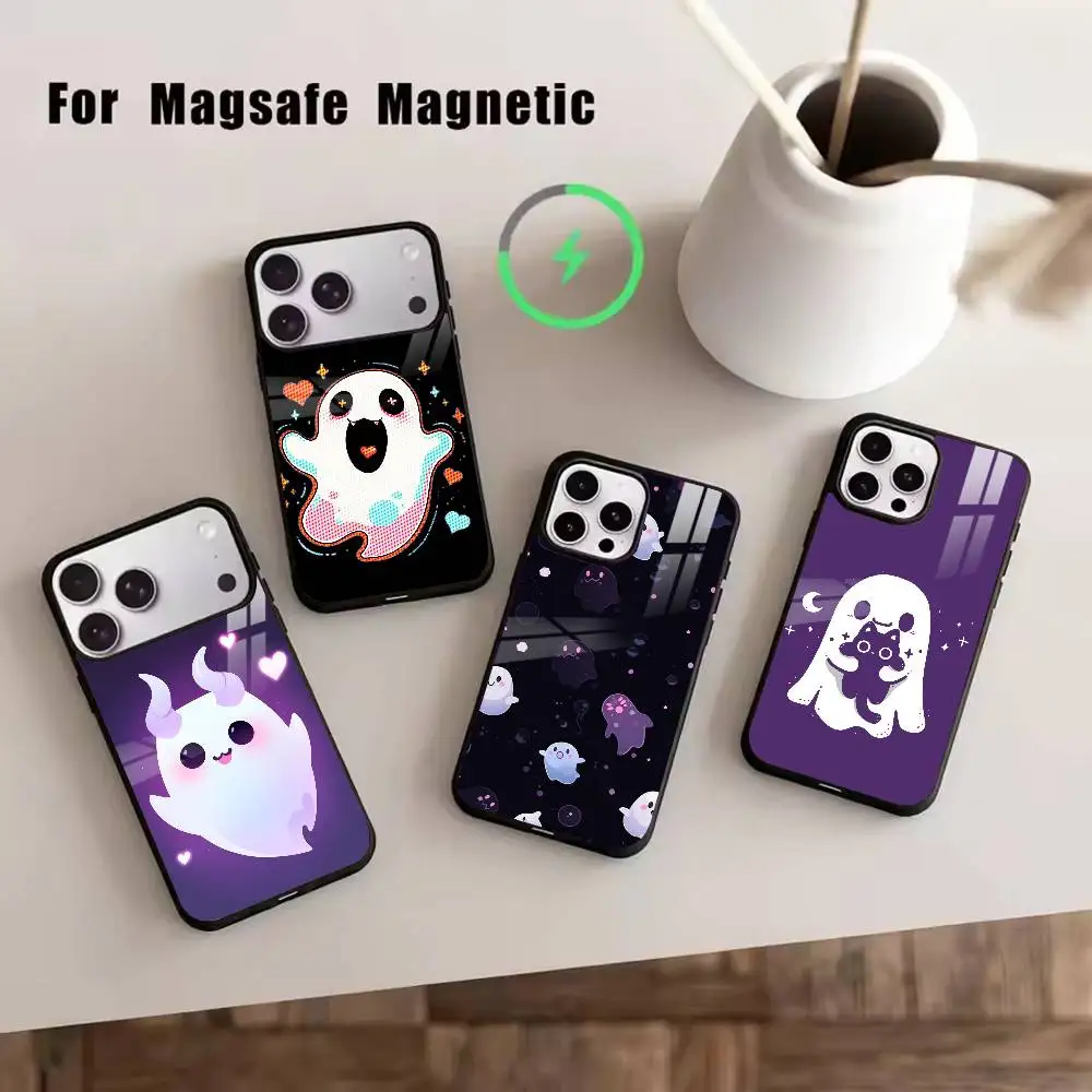 Cute Tiny ghost Phone Case For Magsafe Wireless Charging For iPhone17,16,15,14,13,12,11 Plus,Pro Magnetic
Cute Tiny ghost Phone Case For Magsafe Wireless Charging For iPhone17,16,15,14,13,12,11 Plus,Pro Magnetic