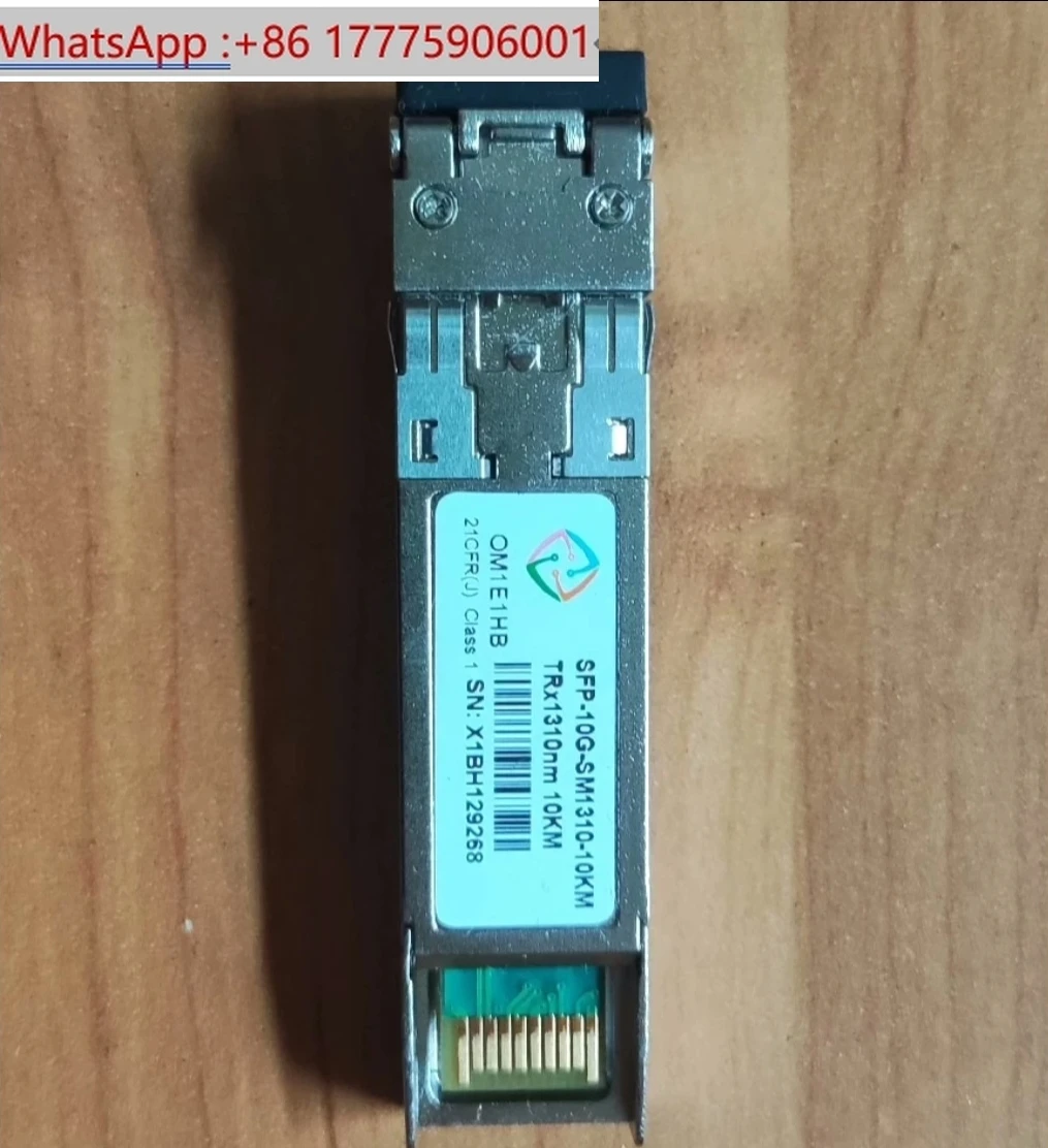 Sundray Sincere 10 Gigabit Single Mode Optical Module sfp-10G-SM1310-10km /MM850 Multimode
Sundray Sincere 10 Gigabit Single Mode Optical Module sfp-10G-SM1310-10km /MM850 Multimode