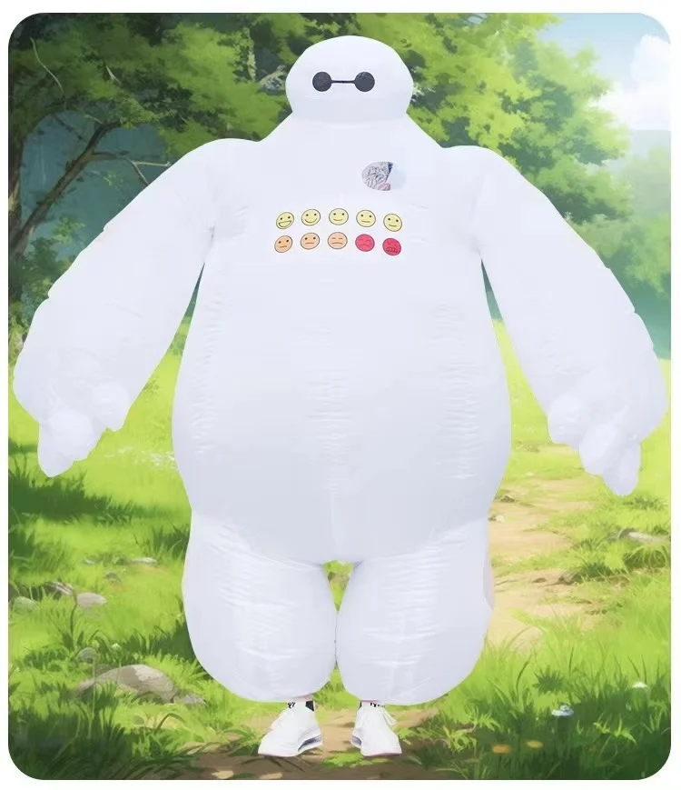 Cute Cartoon Inflatable Large White Robot Costume Halloween Christmas Decorations Funny Anime Stage Performance Props Kids Gifts
Cute Cartoon Inflatable Large White Robot Costume Halloween Christmas Decorations Funny Anime Stage Performance Props Kids Gifts