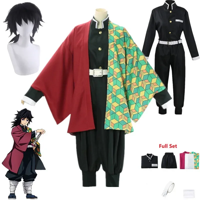 Anime Kimetsu No Yaiba Giyuu Tomioka Cosplay Costume Kimono Uniform Set Halloween Carnival Clothes
Anime Kimetsu No Yaiba Giyuu Tomioka Cosplay Costume Kimono Uniform Set Halloween Carnival Clothes