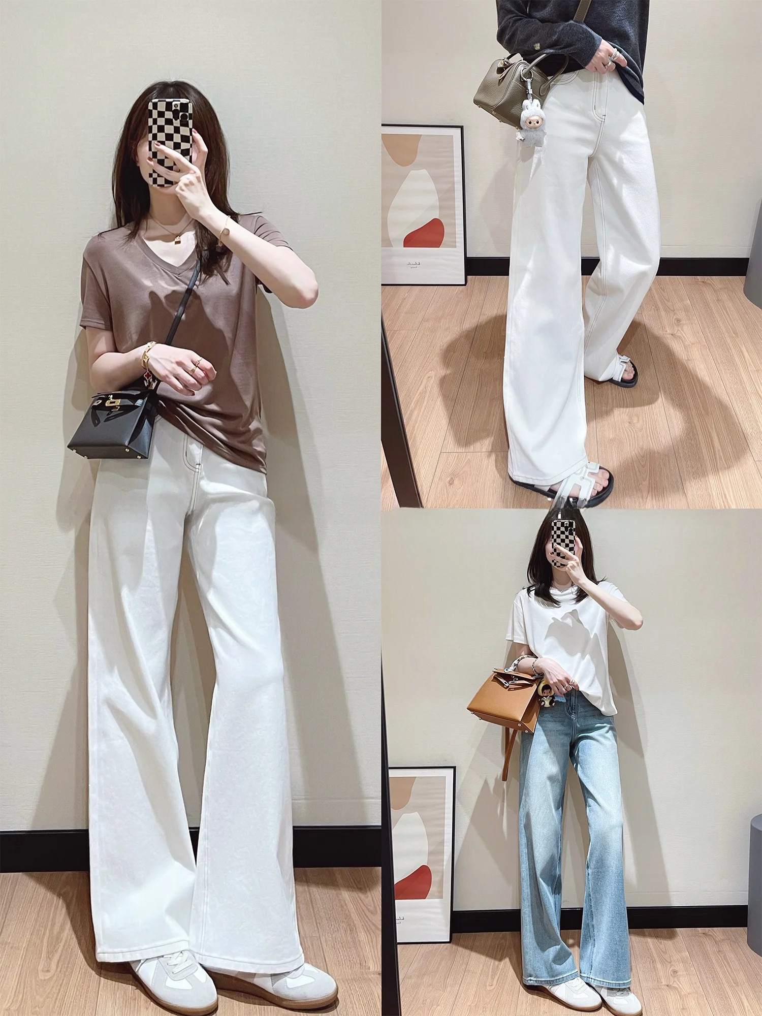 Slimming High Waist Straight Leg Jeans Women's mid Stretch Cotton Comfortable Fit Spring Fashion Leg Lengthening Pants
Slimming High Waist Straight Leg Jeans Women's mid Stretch Cotton Comfortable Fit Spring Fashion Leg Lengthening Pants