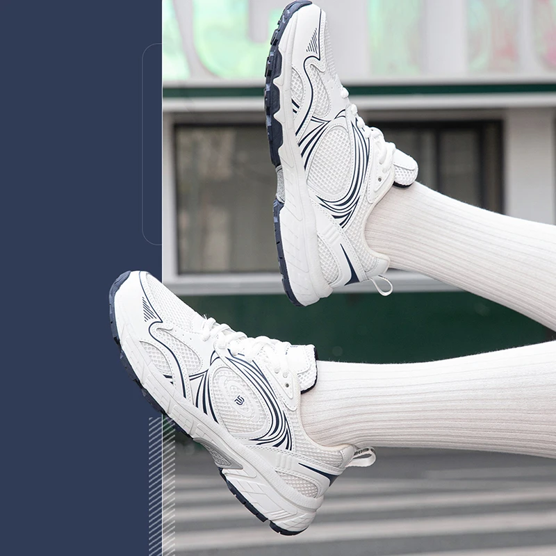 Baasploa Women Running Shoes Breathable Lightweight White Sport Shoes Female Lace-Up Comfort Non-SliesWalking Shoes New Arrival
Baasploa Women Running Shoes Breathable Lightweight White Sport Shoes Female Lace-Up Comfort Non-SliesWalking Shoes New Arrival
