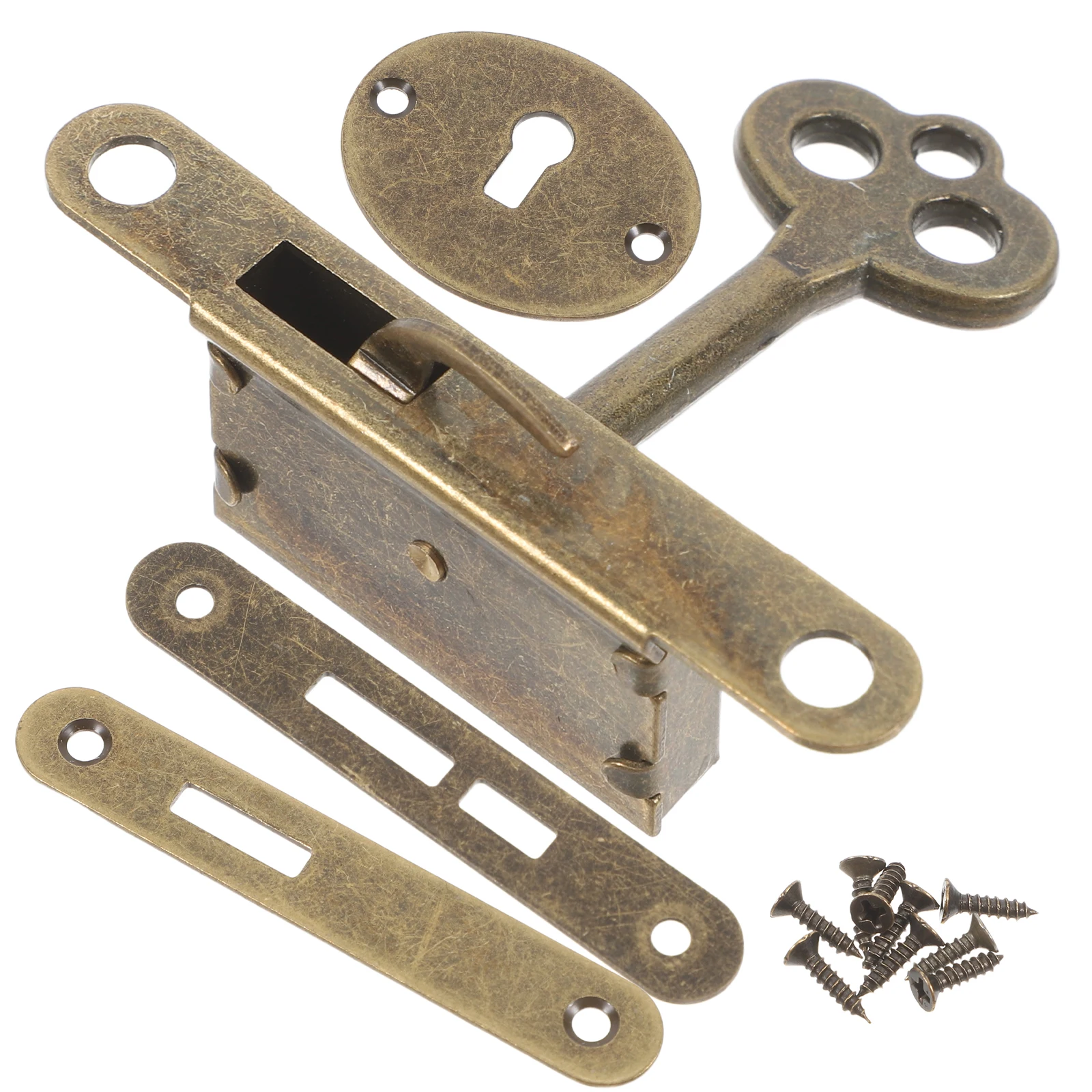 Cabinet Door Lock Zinc Alloy Jewelry Box Latch Hidden Drawer Lock Key Security Counter Locks Wooden Boxes Gifts Storage Sturdy
Cabinet Door Lock Zinc Alloy Jewelry Box Latch Hidden Drawer Lock Key Security Counter Locks Wooden Boxes Gifts Storage Sturdy