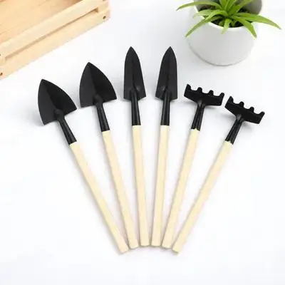 2 set Mini Garden Tools Set For Kids Wooden Handle Durable Small Gardening Kit Lightweight Trowel Rake Shovel For Flower
2 set Mini Garden Tools Set For Kids Wooden Handle Durable Small Gardening Kit Lightweight Trowel Rake Shovel For Flower