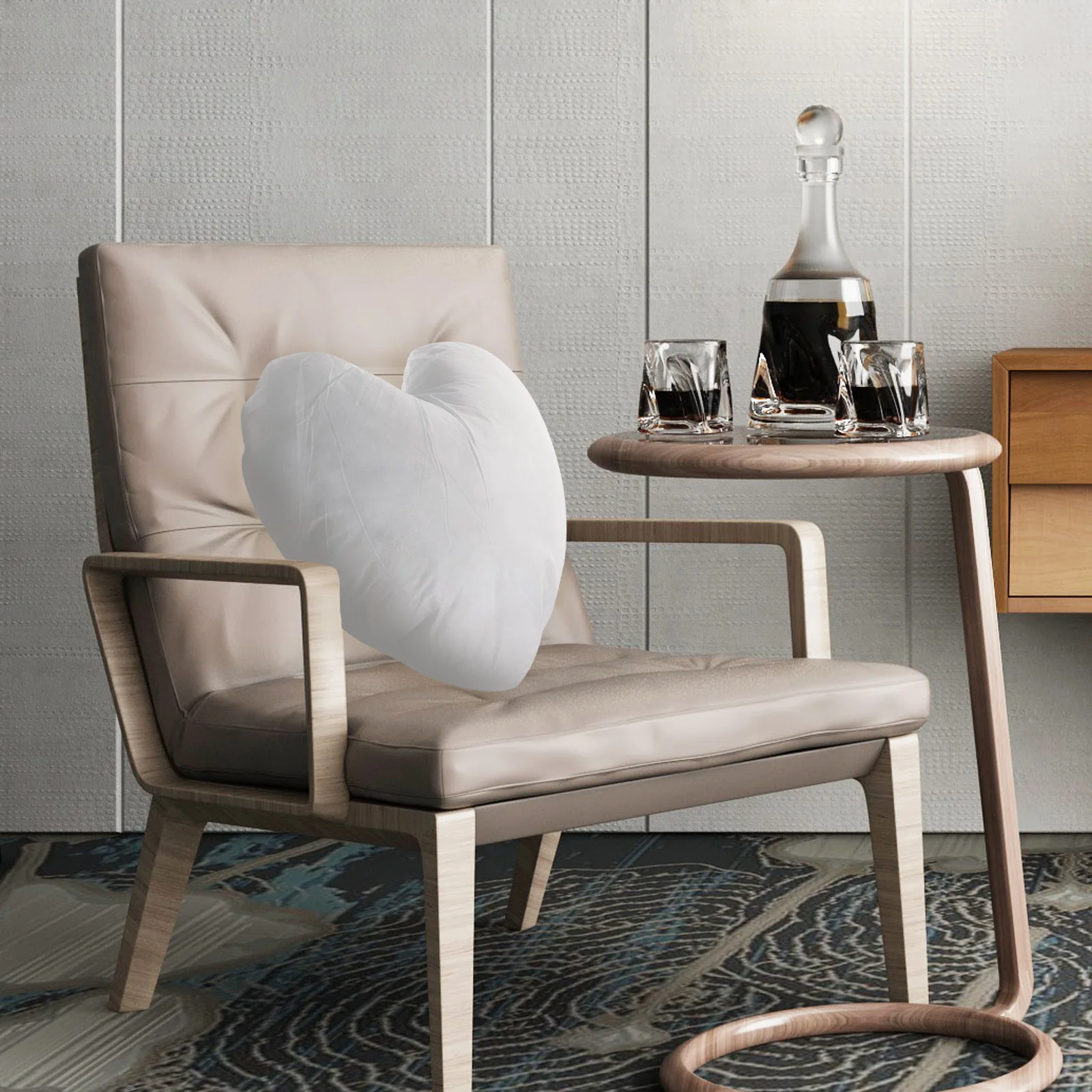 Comfortable Throw Pillow Insert Fine Craftsmanship Heart Shaped Filler Ideal for Chair Couch Bed Decoration Heart Pillow Inner
Comfortable Throw Pillow Insert Fine Craftsmanship Heart Shaped Filler Ideal for Chair Couch Bed Decoration Heart Pillow Inner