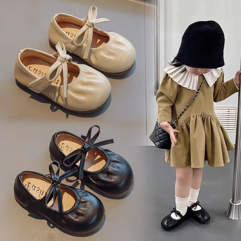 Korean Children Leather Shoes Spring Autumn New Style Single Shoe Bowtie Fashion Girls Shoes zapatos niña детская обувь أحذية
Korean Children Leather Shoes Spring Autumn New Style Single Shoe Bowtie Fashion Girls Shoes zapatos niña детская обувь أحذية