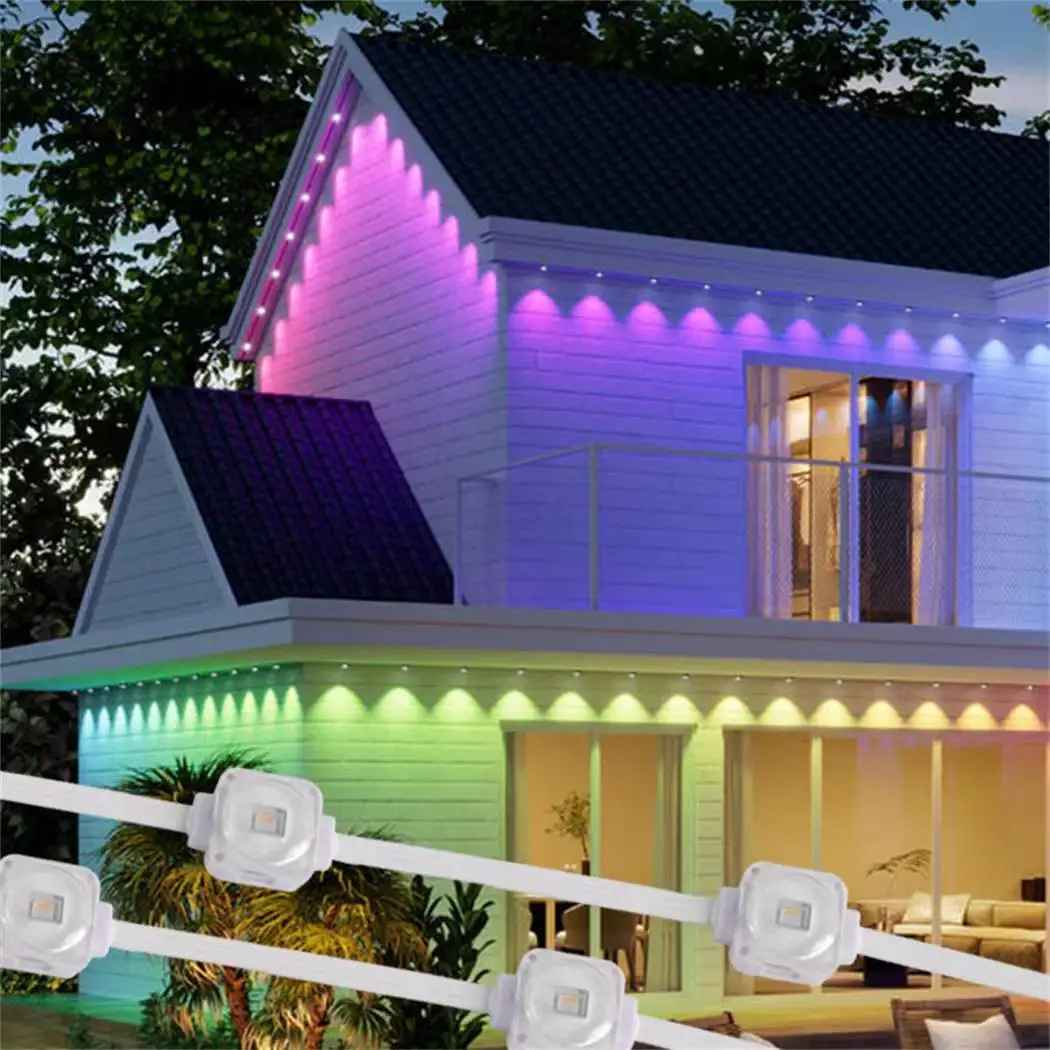 Outdoor Decorations Christmas Lights Pixel IP67 Dmx512 Waterproof 24v Led Eave Light
Outdoor Decorations Christmas Lights Pixel IP67 Dmx512 Waterproof 24v Led Eave Light