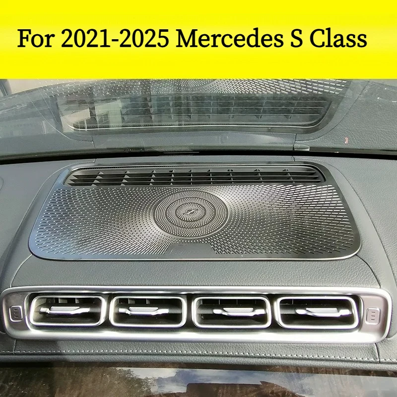 Dashboard Speaker Dustproof Cover Interior Modification Accessories For 2021-2025 Mercedes S Class & Maybach S480
Dashboard Speaker Dustproof Cover Interior Modification Accessories For 2021-2025 Mercedes S Class & Maybach S480