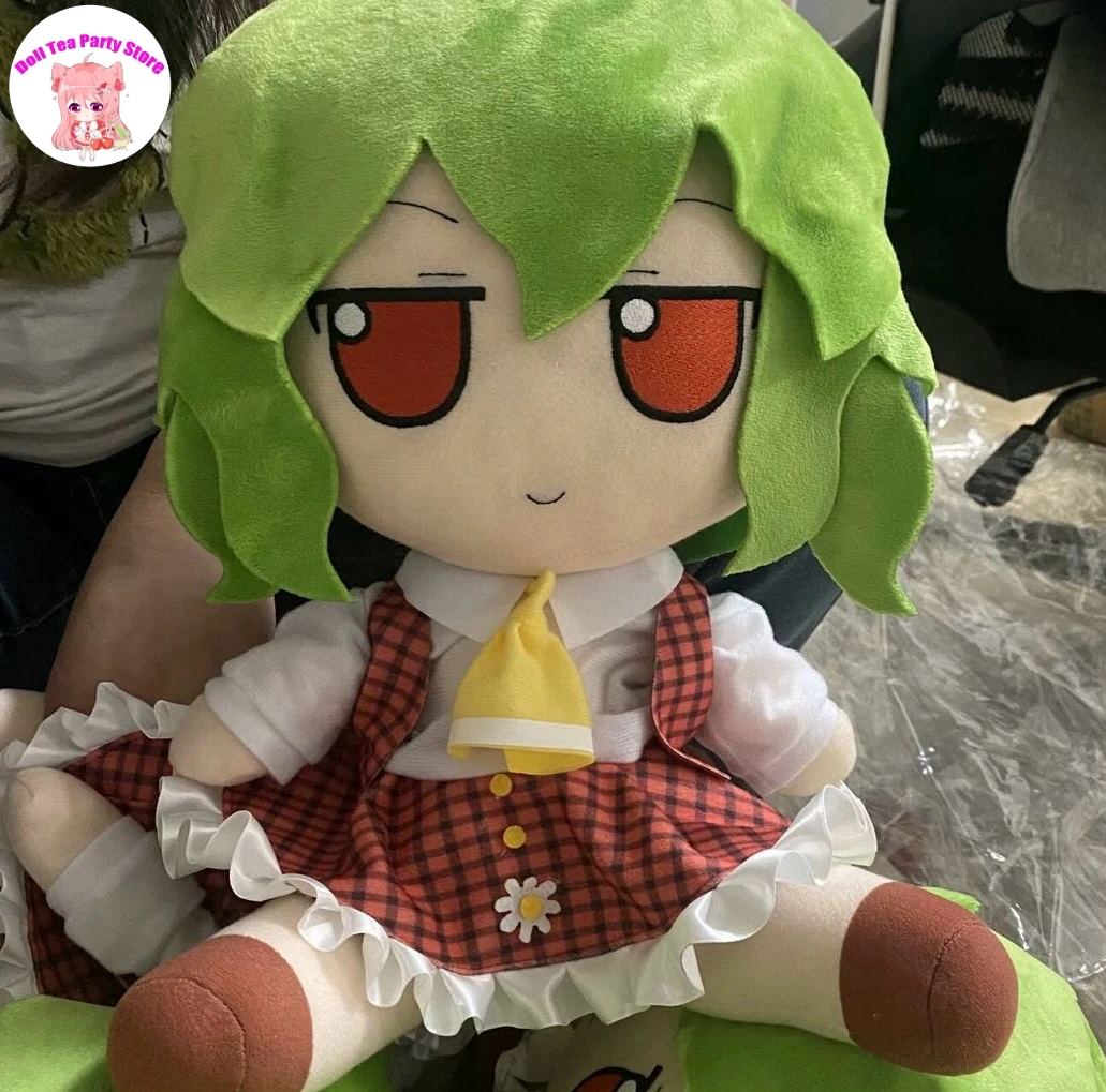 Милая плюшевая кукла из серии Fumo: Казами Юука (аниме Touhou Project), фигурка-подушка, 35 см, игрушка, подарки на Хэллоуин
Милая плюшевая кукла из серии Fumo: Казами Юука (аниме Touhou Project), фигурка-подушка, 35 см, игрушка, подарки на Хэллоуин