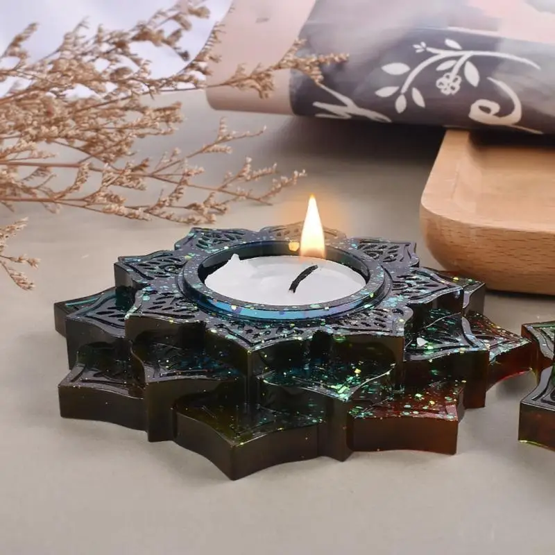 Lotus Tealight Holder Resin Mold Candlestick Mold for DIY Jewelry Box,Trinket Container,Candy Box,Home Decor
Lotus Tealight Holder Resin Mold Candlestick Mold for DIY Jewelry Box,Trinket Container,Candy Box,Home Decor