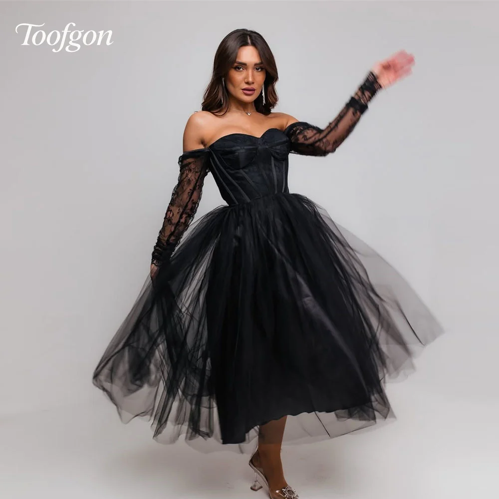 Toofan Sweetheart Черные вечерние платья Индивидуальные трапециевидные тюлевые платья для выпускного вечера с длинными рукавами Тюлевые вечерние платья для особых случаев
Toofan Sweetheart Черные вечерние платья Индивидуальные трапециевидные тюлевые платья для выпускного вечера с длинными рукавами Тюлевые вечерние платья для особых случаев